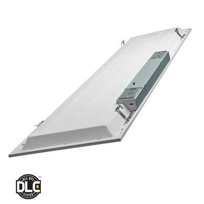 1'x4' LED Flat Panel, WATTAGE ADJUSTABLE 25W, 30W, 40W, CCT 3.5K, 4K, 5K, DIMMABLE - 4 Pack - Carrier LED