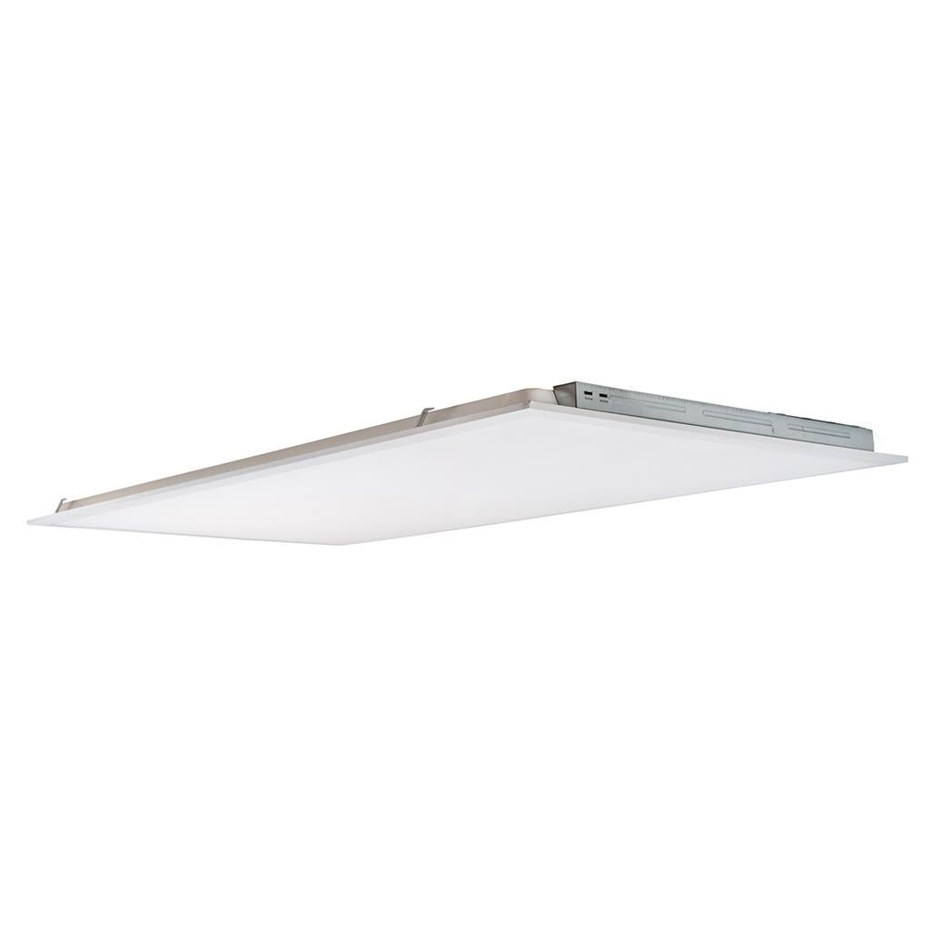 2'x4' LED Flat Panel, WATTAGE ADJUSTABLE 40W, 50W, 60W, CCT 3K, 4K, 5K, DIMMABLE - 6 Pack - Carrier LED