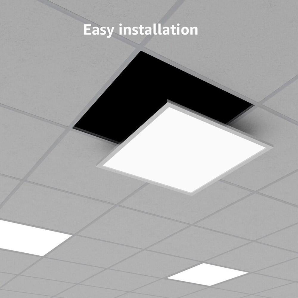LED Ceiling Panel Light 2x2 | 5000K | 4800 Lumens - 40W LED Flat Panel Light - 4 Pack - Carrier LED