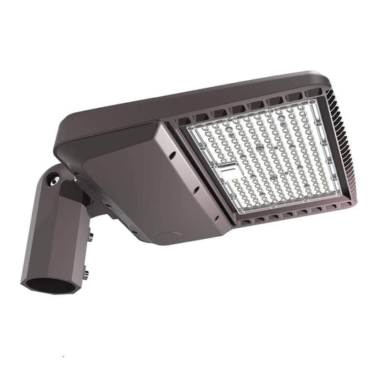 LED Parking Lot Light 150W | 5000K | 400W Equivalent - 19500 Lumens | LED Shoebox | Area Light (Slip Fitter Mount Included) - Carrier LED