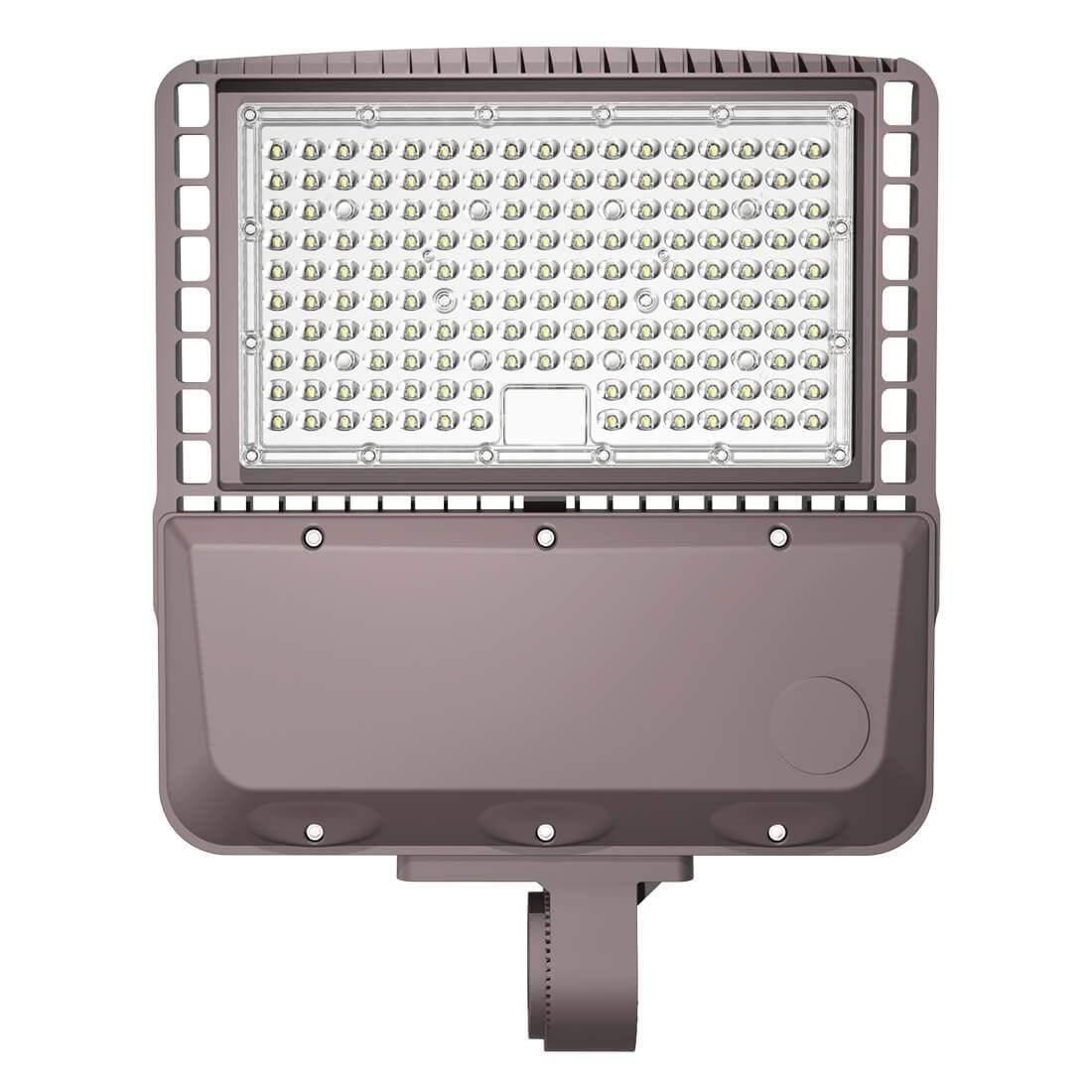 LED Parking Lot Light 150W | 5000K | 400W Equivalent - 19500 Lumens | LED Shoebox | Area Light (Slip Fitter Mount Included) - Carrier LED