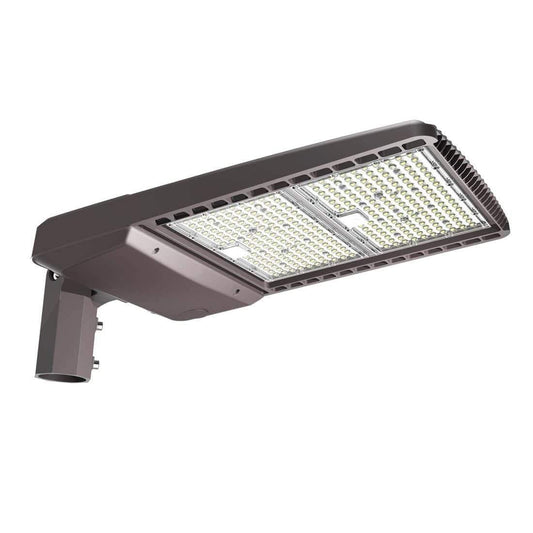 LED Parking Lot Light 240W | 5000K | 750W Equivalent - 32000 Lumens | LED Shoebox | Area Light (Slip Fitter Mount Included) - Carrier LED
