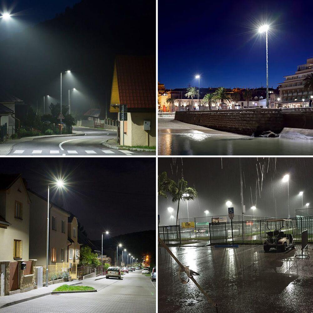 LED Parking Lot Light 300W | 5000K | 1000W Equivalent - 42000 Lumens | LED Shoebox | Area Light (Slip Fitter Mount Included) - Carrier LED
