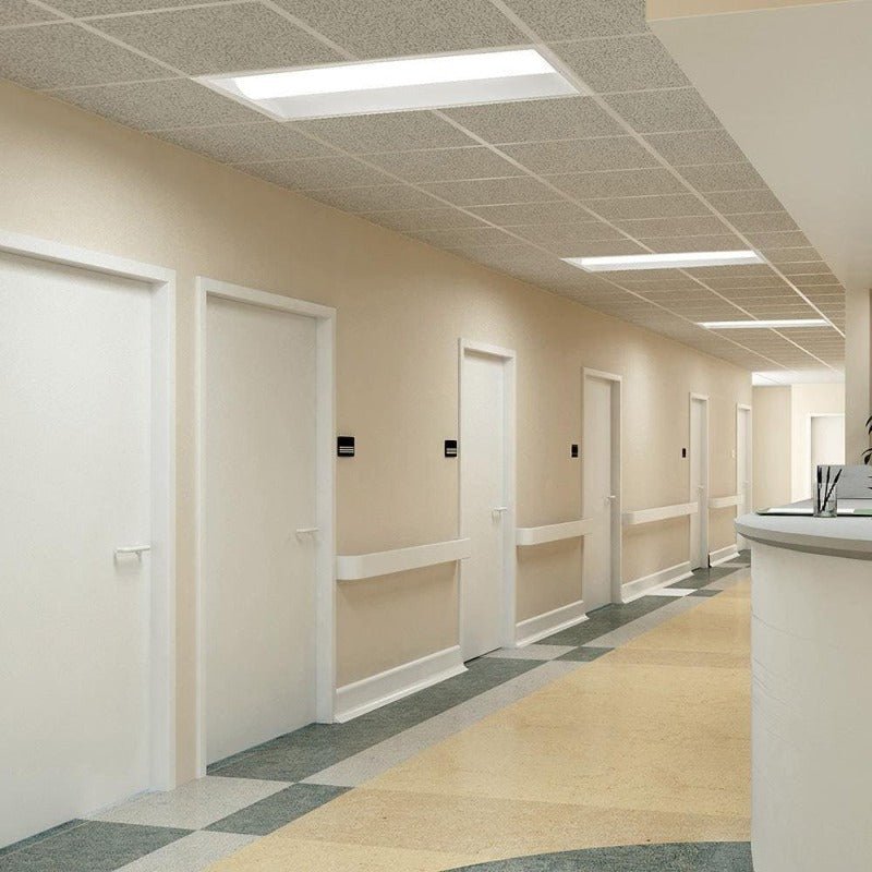 LED Troffer 2x4 | 40W/45W/50W - 35K/40K/50K - Wattage & CCT Selectable - 2 Pack - Carrier LED