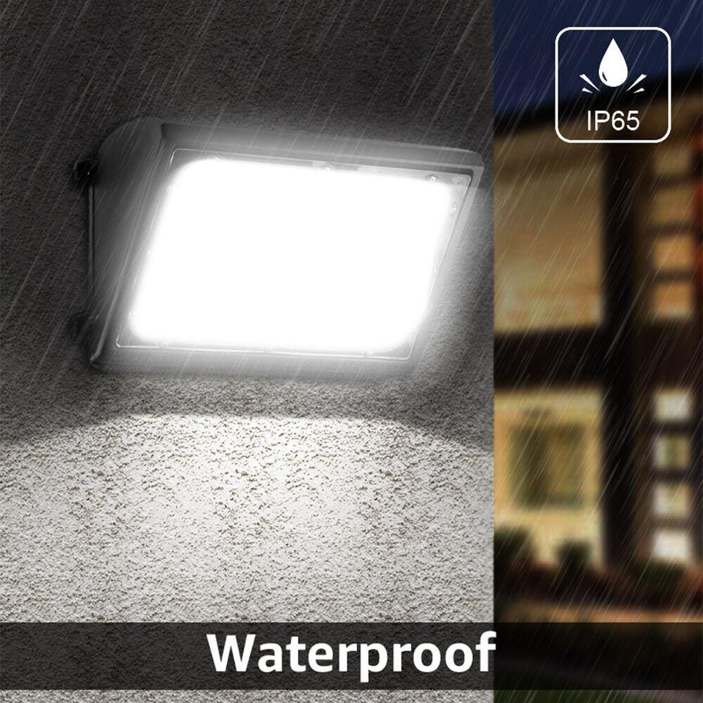LED Wall Light 80W | 5000K | 9600 Lumens - 300W MH Equivalent | Outdoor Wall Pack - Carrier LED