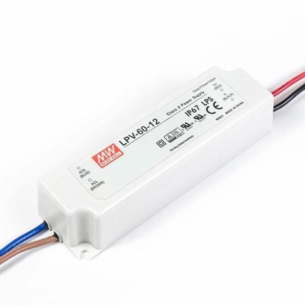 Fuente De Alimentación LED Mean Well PCD-60-700B - 60W, 700mA, Convertidor De Potencia, IP42