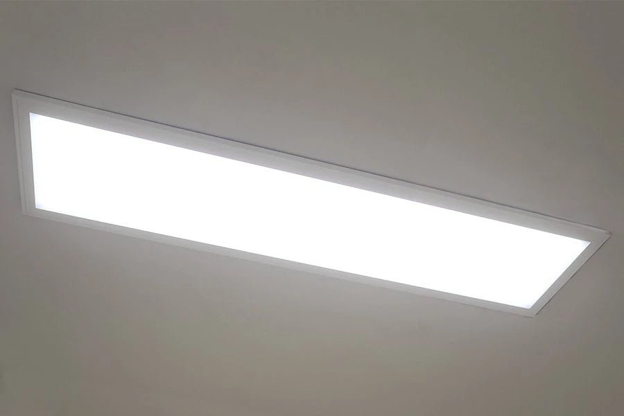 1'x4' LED Flat Panel, WATTAGE ADJUSTABLE 25W, 30W, 40W, CCT 3.5K, 4K, 5K, DIMMABLE - 4 Pack - Carrier LED