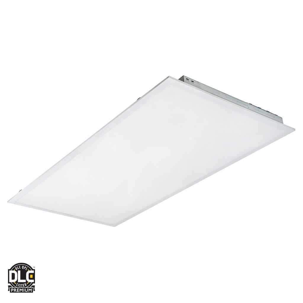 2'x4' LED Flat Panel, WATTAGE ADJUSTABLE 40W, 50W, 60W, CCT 3K, 4K, 5K, DIMMABLE - 6 Pack - Carrier LED