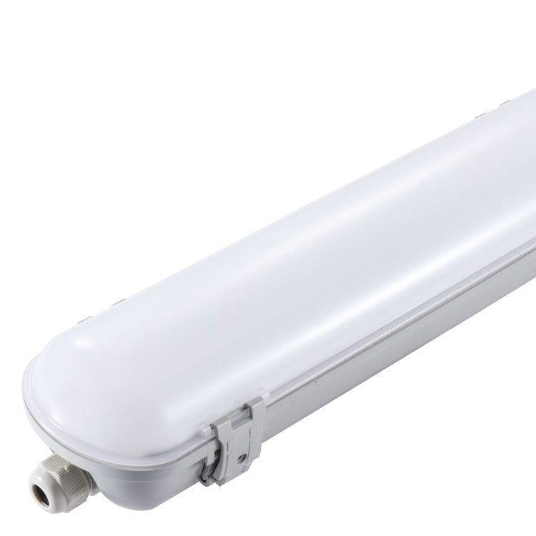6 Pack Vapor Tight LED Linear Light Fixture | 40W - 5200lm - 5000K - 4ft - Carrier LED