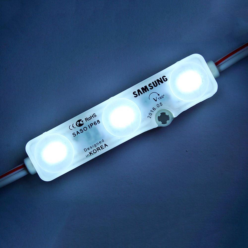 Moduler Led Cold White Cool White Color 3 LED Light Modules | 8700K | IP68 Waterproof ...
