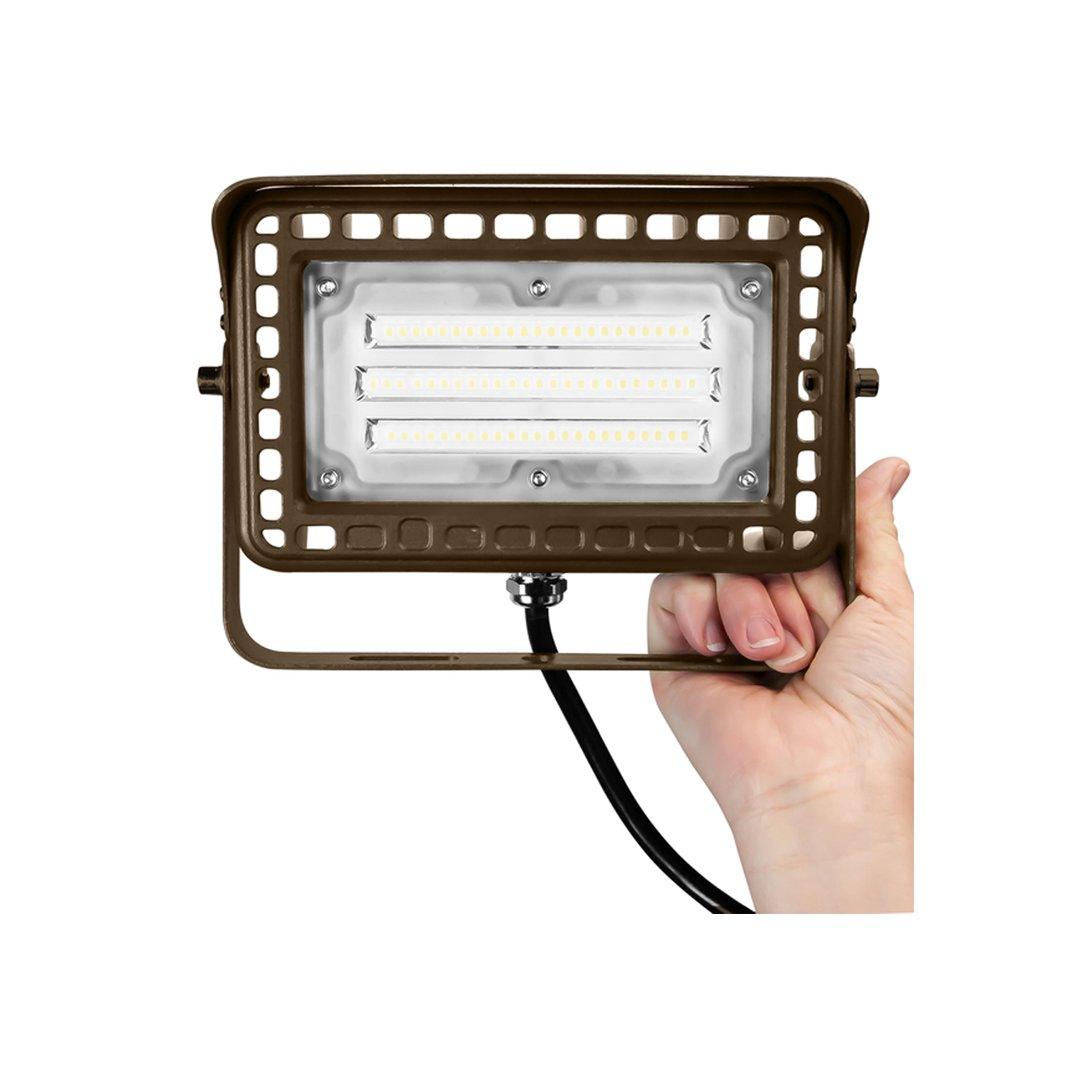 50W Outdoor LED Flood Light 6500lumen 250W Equivalent U