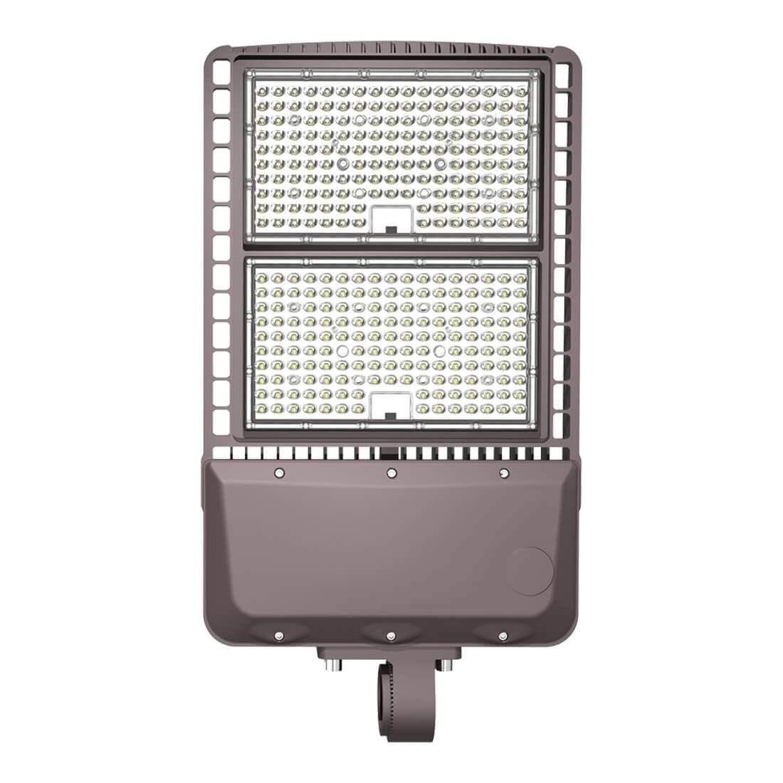 LED Parking Lot Light 240W | 5000K | 750W Equivalent - 32000 Lumens | LED Shoebox | Area Light (Slip Fitter Mount Included) - Carrier LED