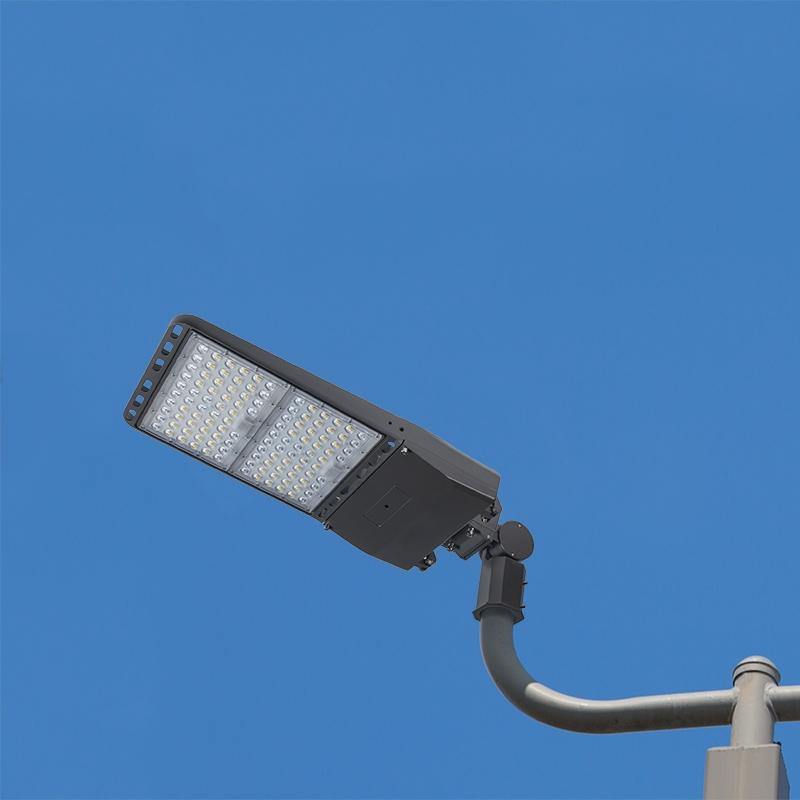 LED Parking Lot Light 240W | 5000K | 750W Equivalent - 32000 Lumens | LED Shoebox | Area Light (Slip Fitter Mount Included) - Carrier LED